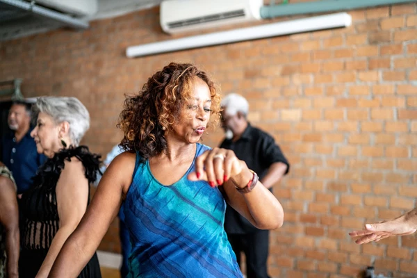 Woman dancing